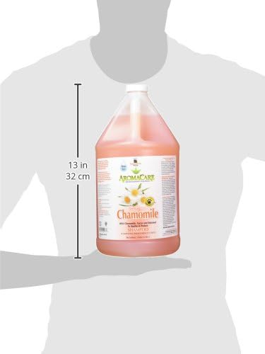 PPP AromaCare Soothing Chamomile Shampoo for Dogs with Sensitive Skin - Nourishes and Moisturizes Fur & Coat - Chamomile and Oatmeal - 1 Gallon