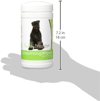 Healthy Breeds Bouvier des Flandres Grooming Wipes 70 Count