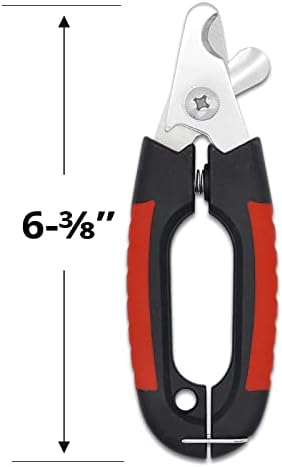 Dog & Cat Pets Nail Clippers and Trimmers with Safety Guard to Avoid Over Cutting, Free nail File, Razor Sharp Blade, Professional Grooming Tool for Pets by 1-pack, EJ-2020A
