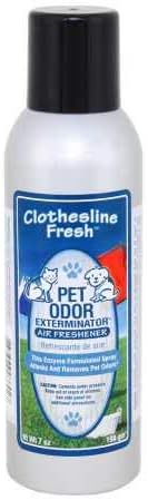 Pet Odor Exterminator Clothesline Fresh Spray (7 oz)