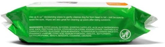 Up & Up Deodorizing Dog Wipes - 100 Count