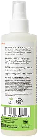 Skout's Honor Pet Deodorizer Spray- Hydrating Daily-Use with Avocado Oil & Omega-3s, Paraben & Sulfate-Free, 97% Natural, 8oz, Sunkissed Coconut