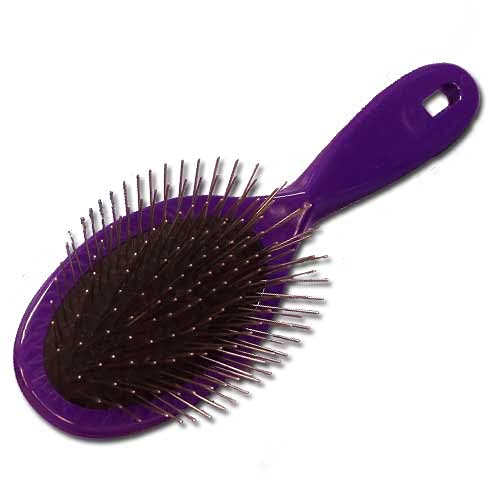 #1 All Systems Ultimate Plastic Pin Brush-large Purple-27mm Pins