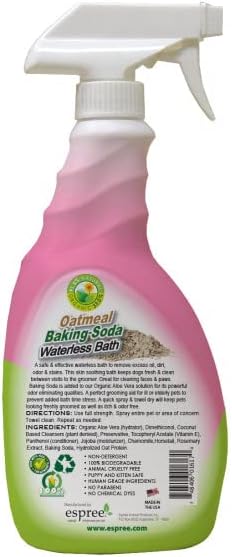 Espree Oatmeal Baking Soda Waterless Bath, 24 oz