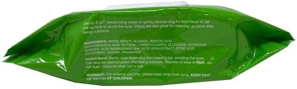 Up & Up Deodorizing Dog Wipes - 100 Count