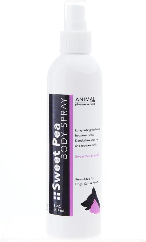 Sweet Pea Body Spray for Dogs 8oz