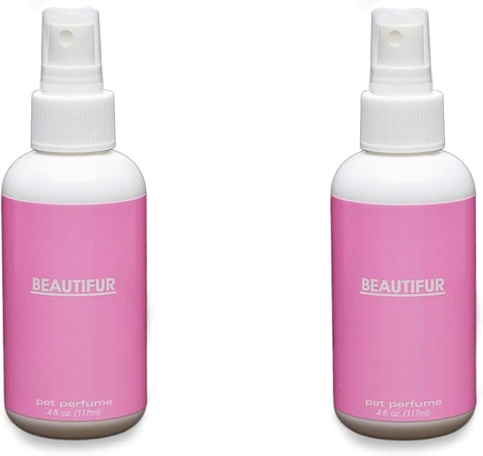 Designer Pet Colognes, Pet Fragrances for The Best Smellers. (2) 4oz Bottles (Beautifur)