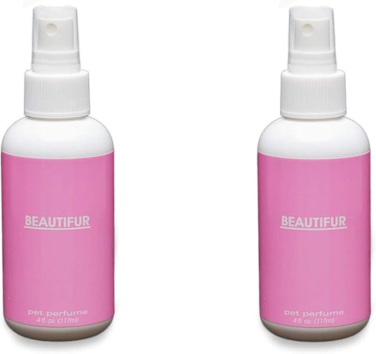 Designer Pet Colognes, Pet Fragrances for The Best Smellers. (2) 4oz Bottles (Beautifur)