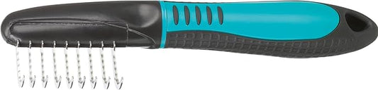 TRIXIE Pet Universal Grooming Rake for Cats and Dogs, Removes Mats and Tangles 7" (18cm)
