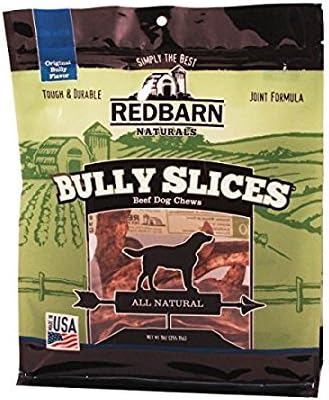 Redbarn Bully Slices for Dogs | Highly Palatable, Long-Lasting Natural Dental Treats with Functional Ingredients, 9 oz. (Pack of 4) - Variety Pack