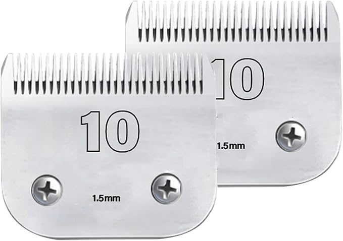 Dog Grooming Clipper Blade, Carbon Infused Steel, Ceramic Edge, Compatible with Andis, Wahl, Oster Clippers