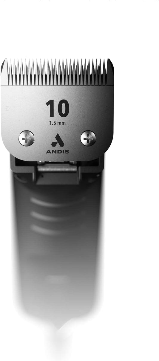 Andis 24675 UltraEdge 2-Speed Detachable Blade Clipper – Runs Cool & Quiet, Designed with Two-Speed Rotary Motor & Shatter-Proof Housing - For All Coats & Breeds - 120 Volts, Black