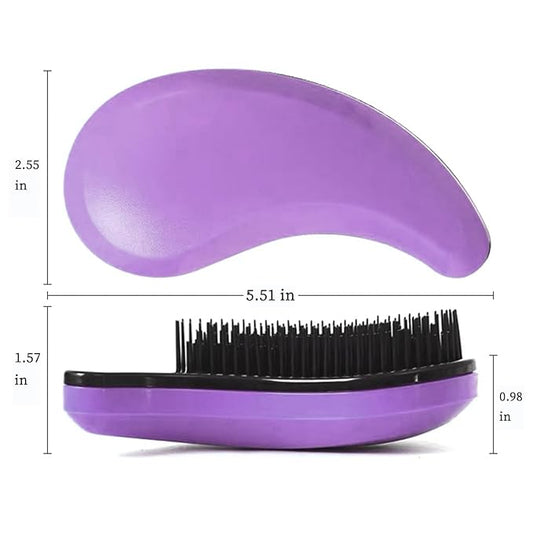 Small Dog Brush - Puppy Hair Brush- Grooming Tool for Teddy, Yorkies, Maltese, Shih Tzu, Chihuahua (Purple)