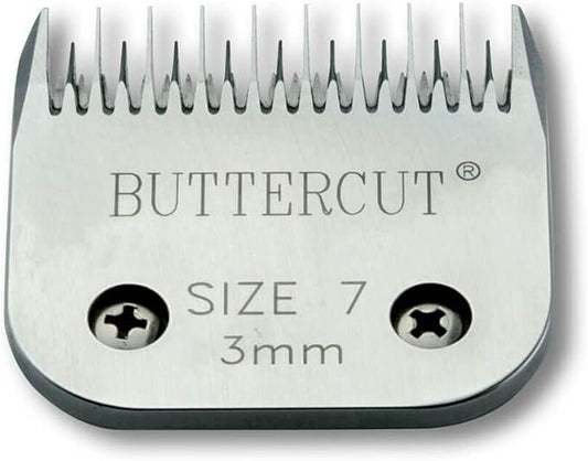 Stainless Steel Dog Clipper Blade, Size-7 Skip Tooth, 1/8-Inch Cut Length