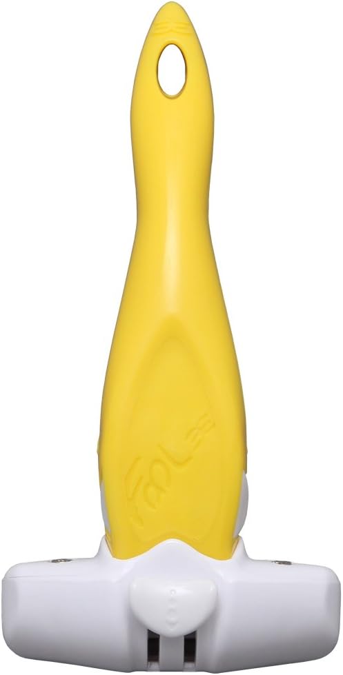 Iris Ohyama Pet Brush, Hooley Easy Yellow, Dog Medium