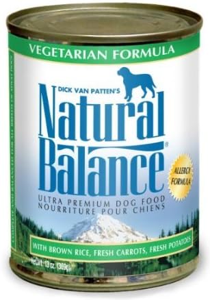 Natural Balance Vegetarian Formula Dog Food (Pack Of 12 13-Ounce Cans)