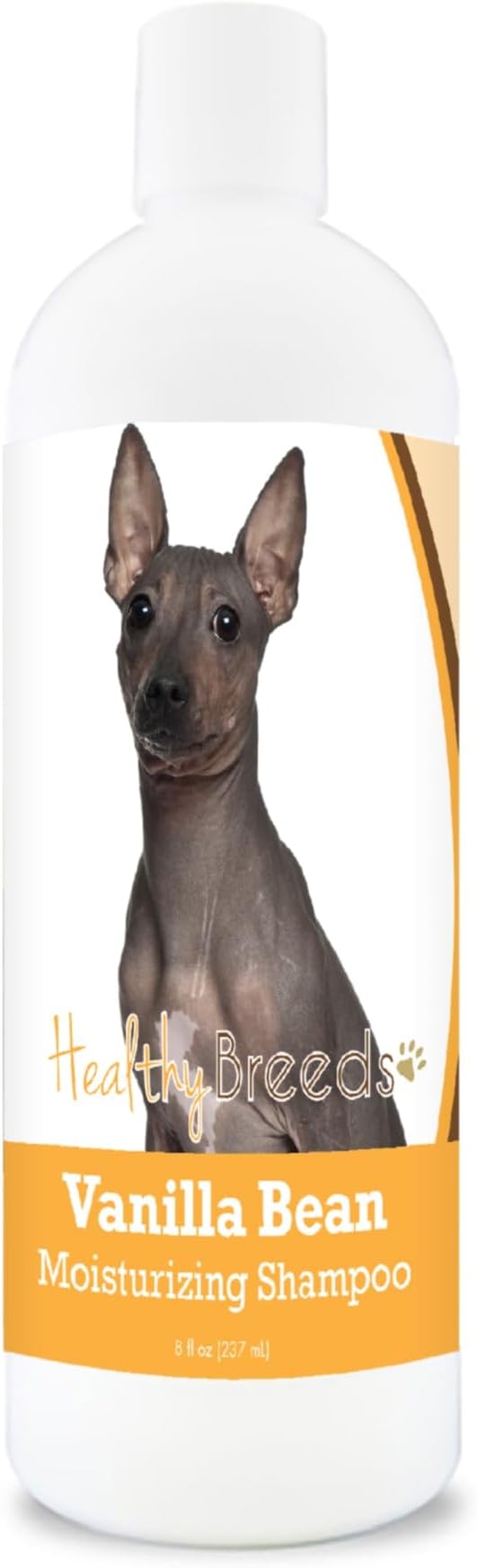 Healthy Breeds American Hairless Terrier Vanilla Bean Moisturizing Shampoo + Conditioner - with Vitamins A, D, E + Coconut Oil - 8 oz