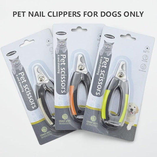 KUOUDOM Professional Dog Nail Trimmer - Nail Clippers & Supplies for Grooming - Dog Claw Care for Small & Large Blue - Standard, 6" x 2"