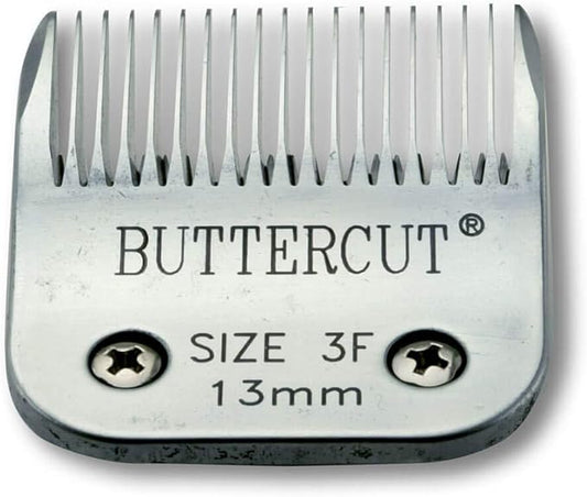 Stainless Steel Dog Clipper Blade, Size-3F, 1/2-Inch Cut Length, White