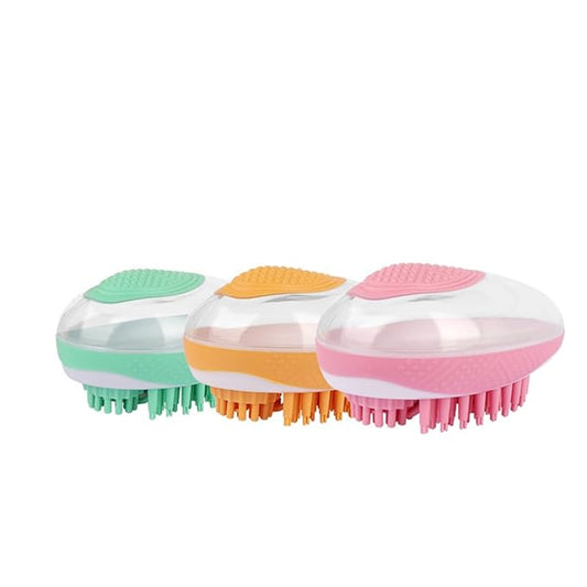 Dog Bath Brush - Massage Brush,Hair Removal Brush,Many Colours AvailableCleaning & GroomingPet Supplies Dog Bath Supplies(Green)