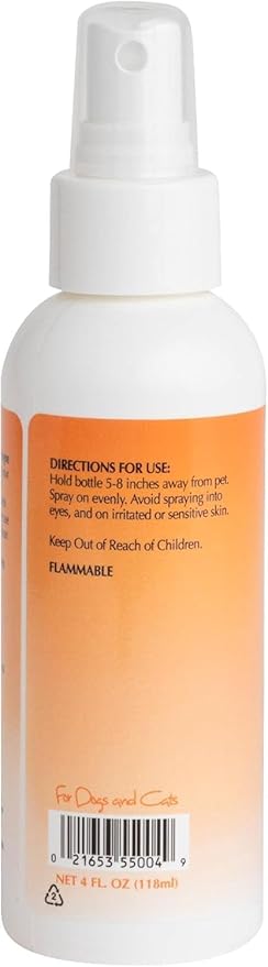 Bio-groom Country Freesia Dog Cologne - Deodorizing Spray, Dog Bathing Supplies, Puppy Wash, Cat & Dog Grooming Supplies, Cruelty-Free, Made in USA, Dog Perfume - 4 fl oz 1-Pack