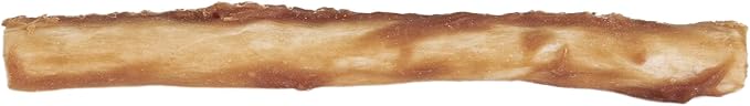 Real Salmon Collagen Sticks for Dogs, (15ct, 1cm Thick) Healthy Bully Stick - Long Lasting Dog Chew Treat