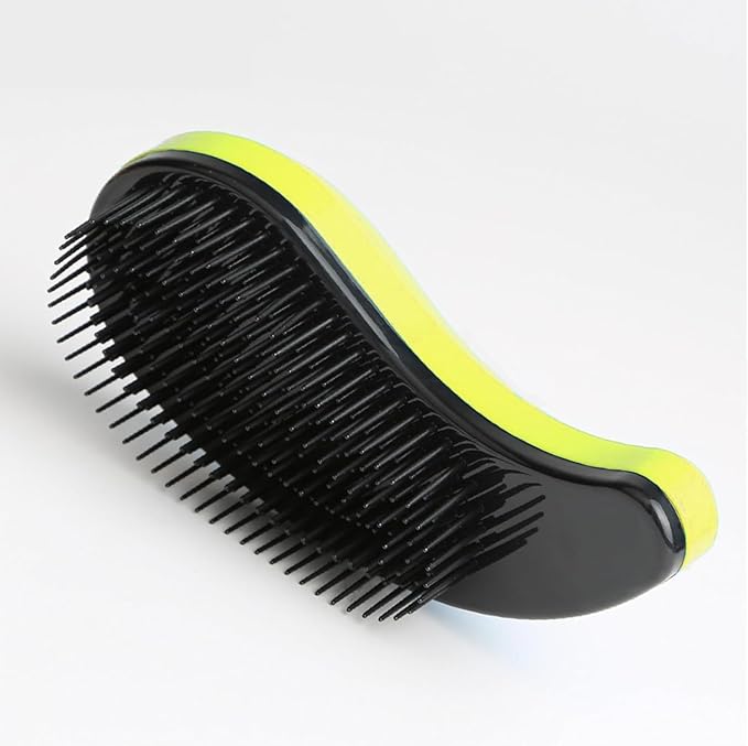 Small Dog Brush - Grooming Tool for Teddy, Yorkies, Maltese, Shih Tzu, Chihuahua - Puppy Hair Brush (Yellow)