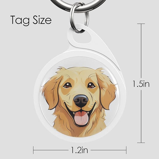 QR Code Dog Tag, Dog Tags Personalized Silent Pet ID Tag Customizable Free Pet Online Profile, Rottweiler