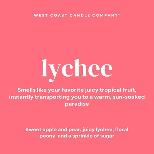 Pet Friendly Wax Melts | Pet Safe Wax Melts | All Natural Dog Safe Wax Melts | Non-Toxic Wax Melts | Pet Odor Eliminator | Pure Soy Wax Melts | Veterinarian Approved (Lychee)