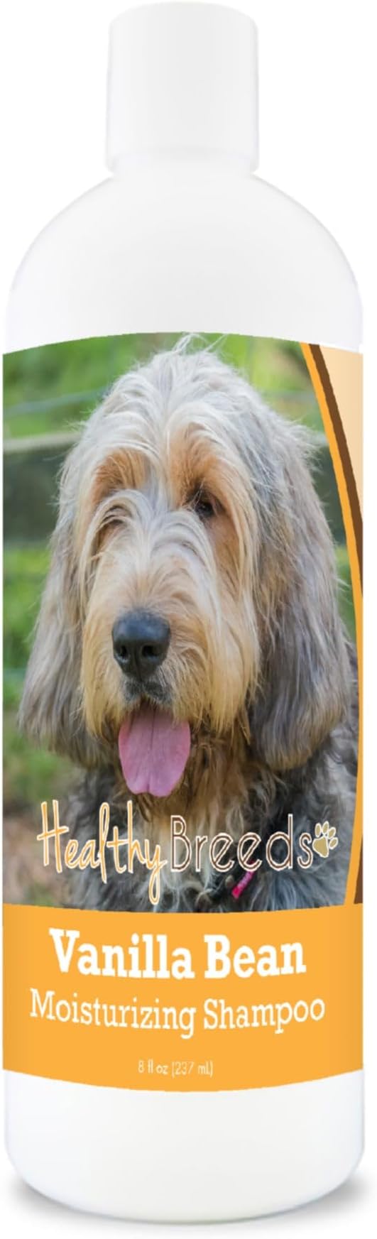 Healthy Breeds Otterhound Vanilla Bean Moisturizing Shampoo + Conditioner - with Vitamins A, D, E + Coconut Oil - 8 oz