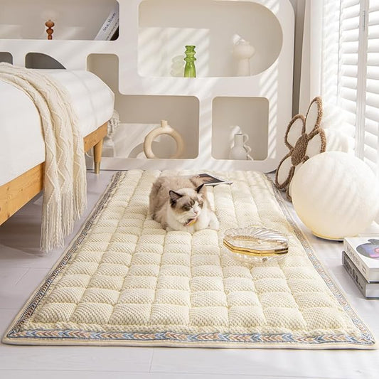 Dog Couch Cover Protector, Couch Cover for Dogs Washable, Pet Couch Covers for Sofa, Non Slip Dog Bed Sofa Cover (Beige, 27.6" x 82.7")