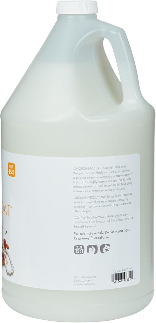 Top Performance GloCoat Conditioning Dog Shampoo, 1-Gallon