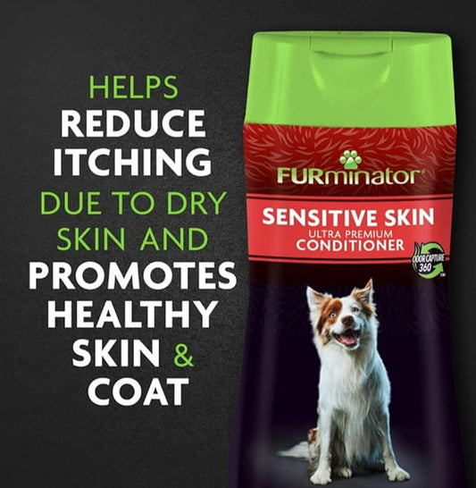 Furminator® Deshedding Ultra Premium Shampoo & Conditioner Bundle. 16oz.
