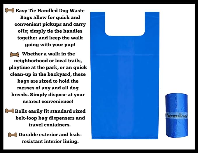 Filled Dog Bones Bundles for Large Dogs, Large Stuffed Femur Bone Bundle with 1 Dog Waste Roll, Long-Lasting Dental Treats for Aggressive Chewers (Peanut Butter)