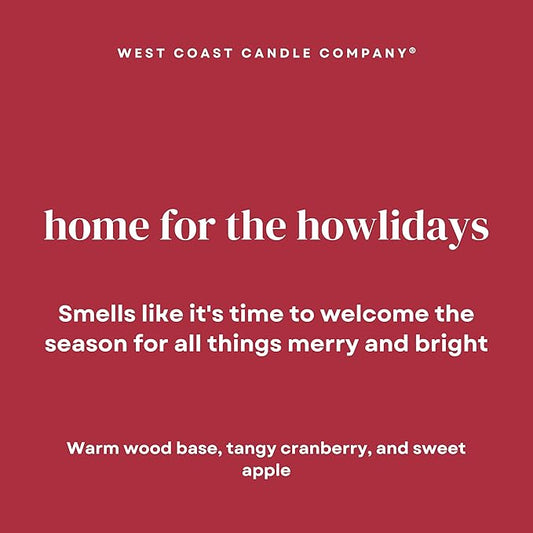 Home for The Howlidays - All Natural, Non-Toxic, Pet Odor Eliminator Pure Soy Wax Melts - Dog & Cat Safe, Veterinarian Approved