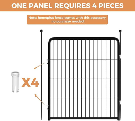 FXW 32 Pieces Muffler Tubes, Compatible with FXW Rollick/Instant Dog Playpen (Replacement for HomePlus/Dog Gate), White│ Patented