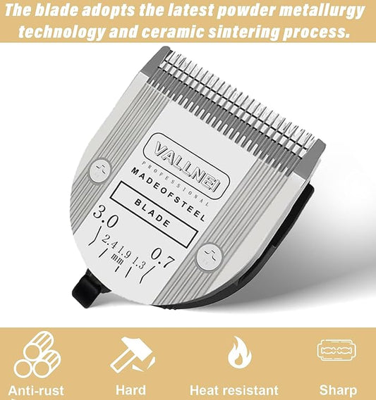 Detachable Adjustable Pet Dog Grooming Clipper 5-in-1 Blade