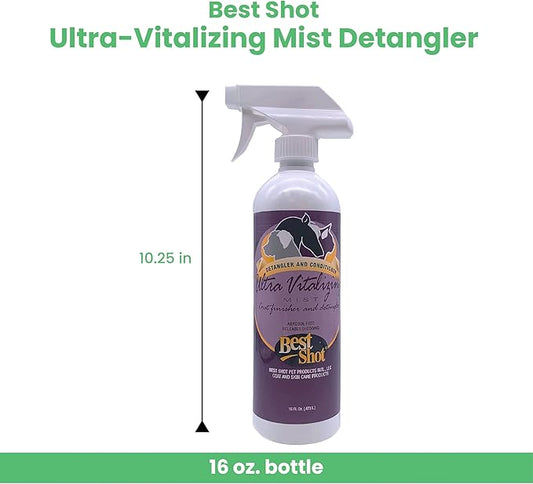 Best Shot Ultra Vitalizing Mist Detangler, 16 oz