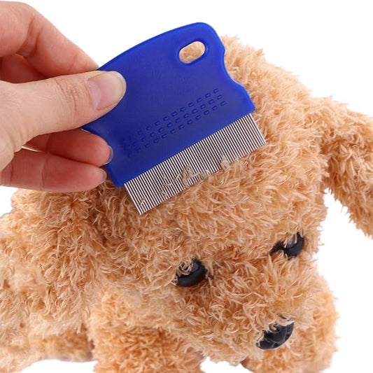 Vctitil Dog Hair Comb Cat Hair Comb Portable Comb For Pet Grooming Brushes To Remove Flea Fur