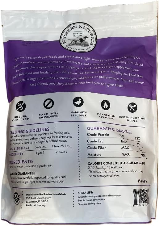 Costless Pet Treats Duck Breast Fillets, 32-ounces