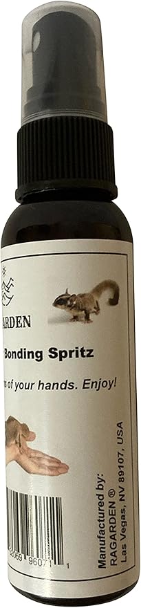 RAGARDEN Sugar Glider Bonding Spritz, Eucalyptus Scent, 2oz, Made in The USA.