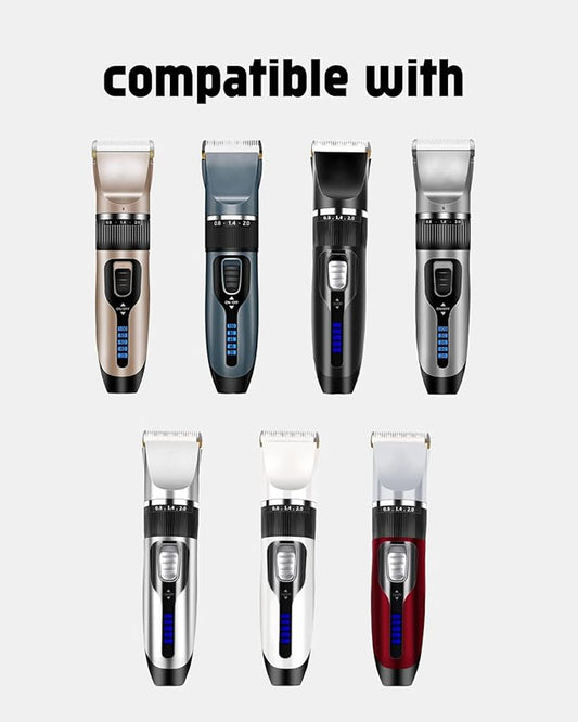 uijino 2 Pack Dog Clipper Blades Compatible with Gooad Dog Clipper Replacement Blades, 2 Cleaning Brush