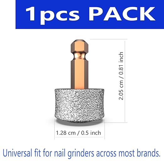 Pet Nail Grinders Replacement Grinding Wheels 1 Pieces Heads for for Casfuy All Models (Except N90), LuckyTail, Primens and Most Brands' Dog Nail Grinder