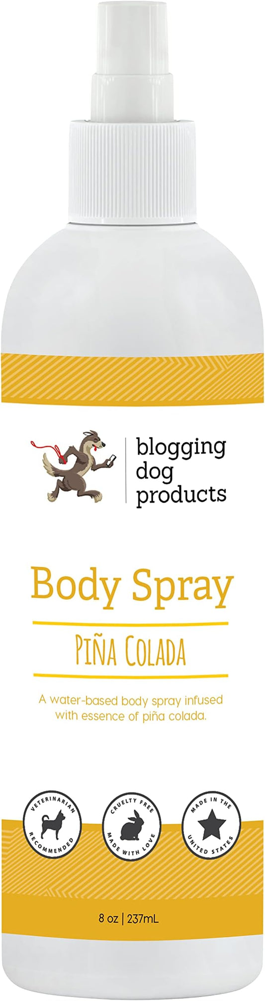 Premium Dog Deodorant Spray - Long Lasting Pet Odor Eliminator - Refreshing Dog Deodorizer Spray for Grooming - Pina Colada