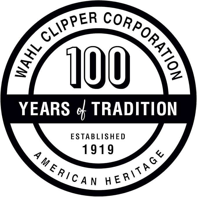 WAHL Professional Animal Stainless Steel Attachment Guide Comb Detachable Blade Pet Clippers - #5, 1/8 Inch Cut Length (3371-100), Red