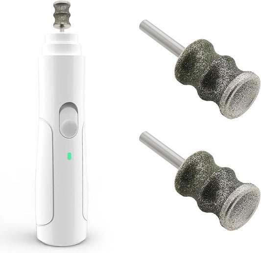 Create idea 2pcs Pet Nail Grinder Bits Replacement Heads, 1/8'' Diamond Rotary Nail Grinder Bits Compatible with Animals Nail Care Grinder Tools Dog Nail Grinder Dog Nail Trimmers