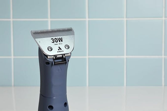 Andis 561462 ceramicEDGE #30W XFine Wide Blade, Small Animal and Pet Grooming, Detachable Replacement Blade, Long Lasting, Stainless Steel