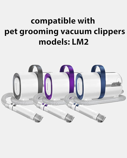 Replacement Blades 2 Pack for ONEISALL Dog Hair Vacuum and Dog Grooming Kit, Low Noise Pet Clipper Replacement Blade for ONEISALL Replacement Blade, Cleaning Brush