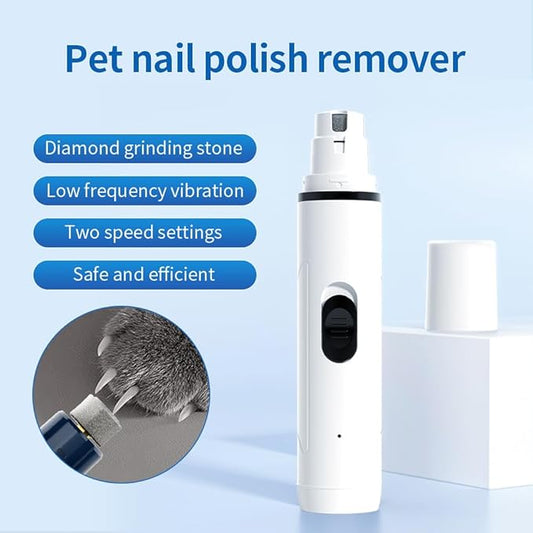Pet Armor Grinding Dog Nail Grinder, Rechargeable Dog Nail Trimmer, Suitable for Large, Medium and Small Dogs, Upgraded Professional Electric Pet Claw Beauty, Quiet Dog Beauty Tool