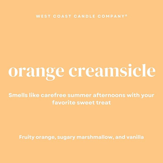 Pet Friendly Wax Melts | Pet Safe Wax Melts | All Natural Dog Safe Wax Melts | Non-Toxic Wax Melts | Pet Odor Eliminator | Pure Soy Wax Melts | Veterinarian Approved (Orange Creamsicle)